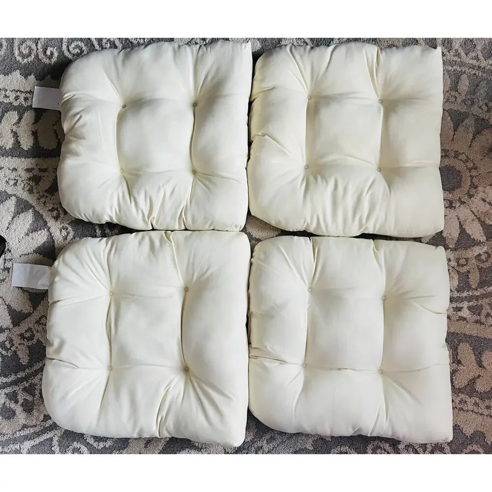 NWT❤️Lauren Ralph Lauren Indoor-Outdoor Reversible Patio 4 Seat Cushion Set